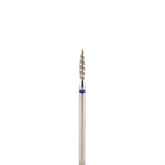 Fresa/Broca de diamante, forma de llama azul 2.1 T